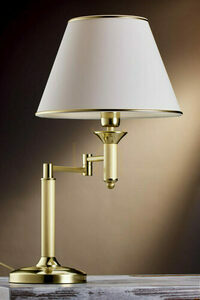 CLASSIC Skrivbordslampa Mässing 1xE27/15W small 1