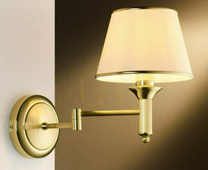Vägglampa CLASSIC Brass 1xE27/15W small 7