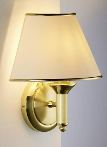 Kontrollera Vägglampa CLASSIC Brass 1xE27/15W