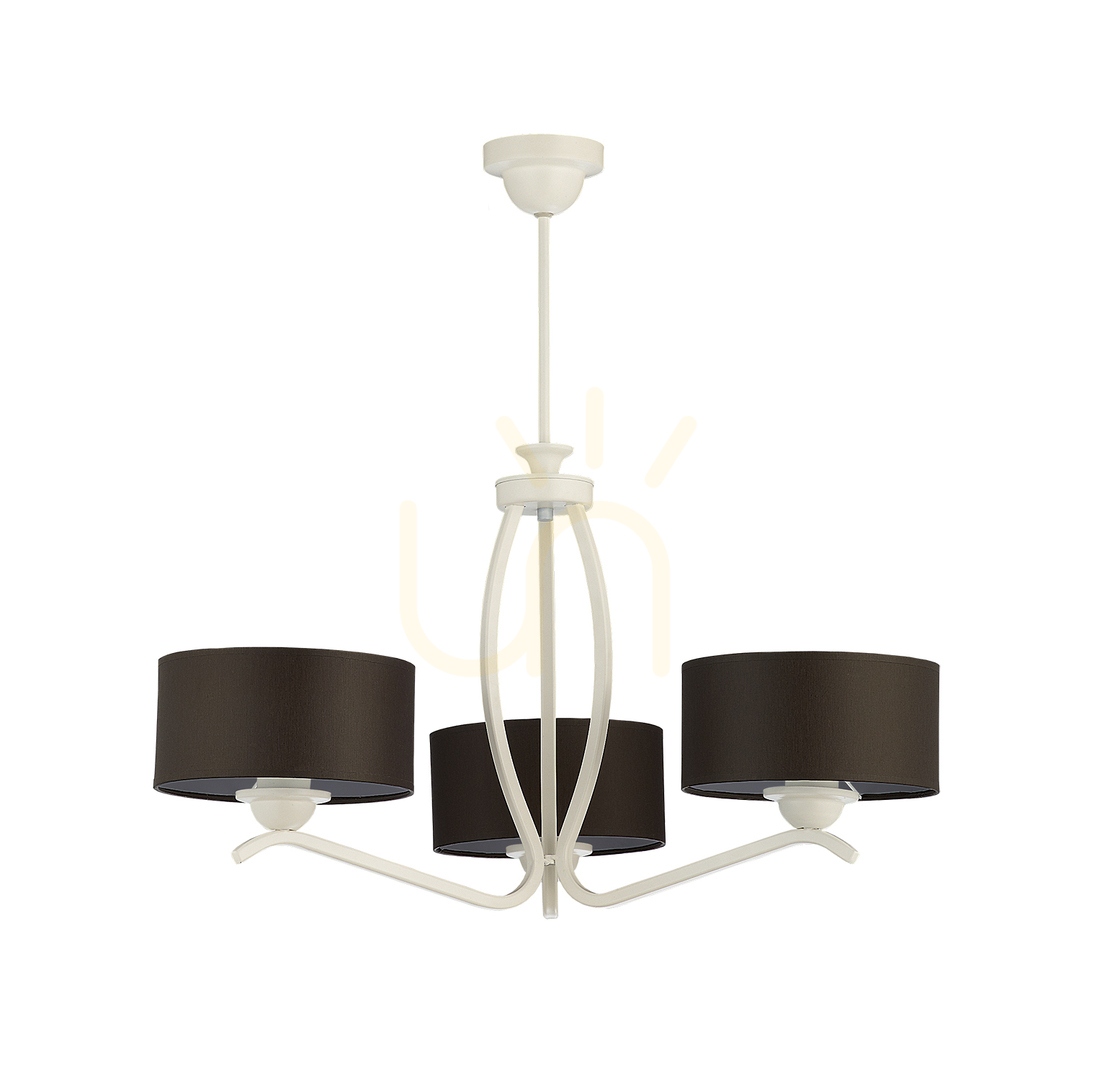 Kontrollera KASZMIR Taklampa Vit 3xE27/15W KASZMIR Taklampa Vit 3xE27/15W