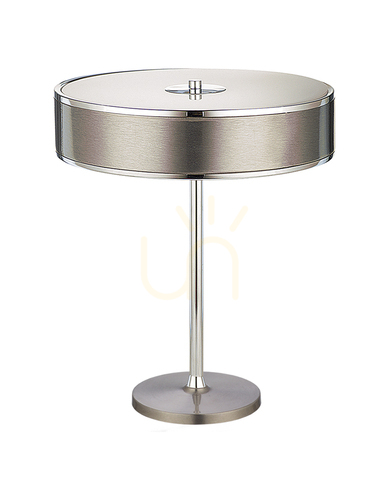 Kontrollera JAZZ Skrivbordslampa Krom 2xE14/11W