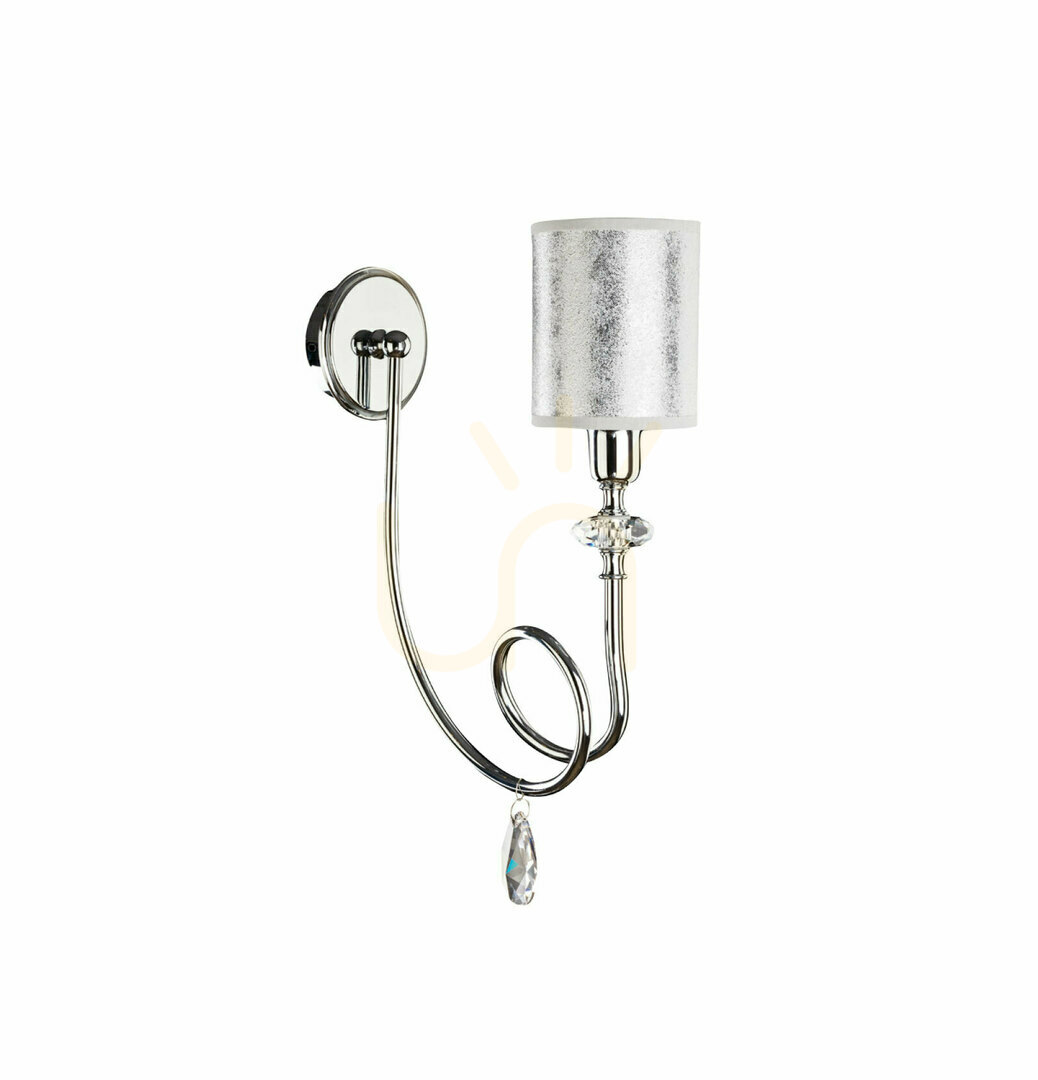 Kontrollera Vägglampa DELFINA Krom 1xE14/11W Vägglampa DELFINA Krom 1xE14/11W