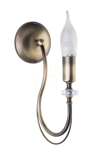 Kontrollera Vägglampa MELANI Gold 1XE14/11W