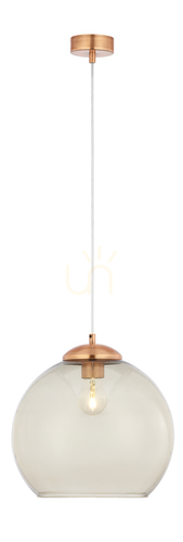 Kontrollera ASTI Pendellampa Koppar 1XE27/15W