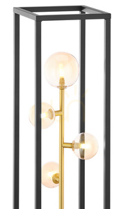 NEPTUN Golvlampa Guld 2xG9/14W small 1