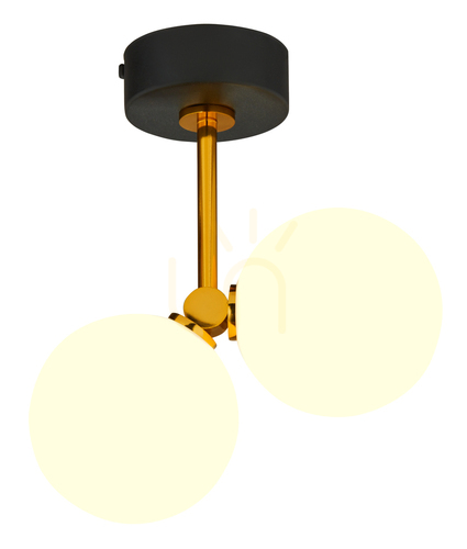 Kontrollera Vägglampa LUNA Gold 2xG9/14W