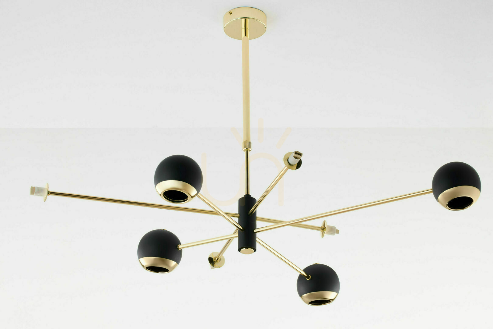 Display MOKA Ljuskrona Guld 4xG9/4xGU10/14W MOKA Ljuskrona Guld 4xG9/4xGU10/14W
