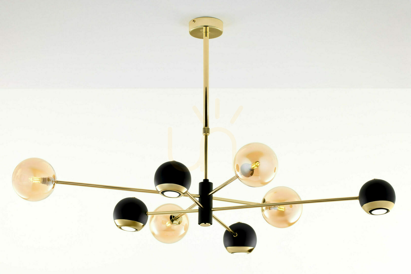 Display MOKA Ljuskrona Guld 4xG9/4xGU10/14W MOKA Ljuskrona Guld 4xG9/4xGU10/14W