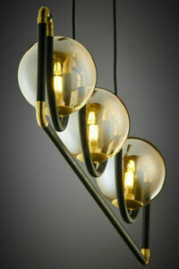 HANZA Pendellampa Guld 3xG9/14W small 4