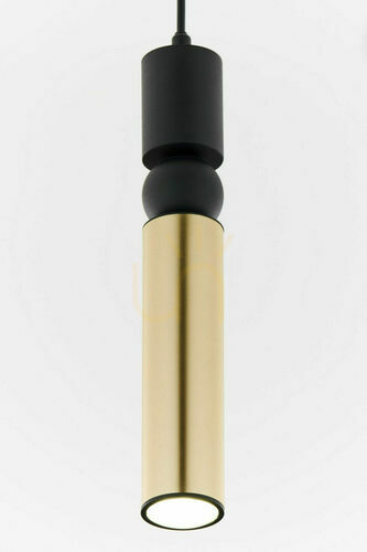 Kontrollera Jupiter ALAS 2006 pendellampa, guld och svart, 1×GU10