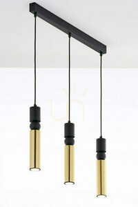 Pendellampa Jupiter ALAS 2007 guld/svart 3xGU10 14 W 60 cm small 11