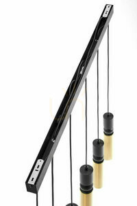 Pendellampa ALAS 2008 guld/svart 6xGU10 90 cm Jupiter small 13