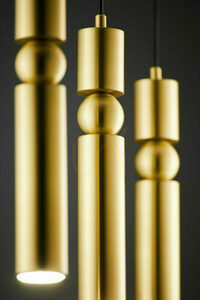 ALAS Taklampa Guld 3xG10/14W small 10