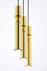 ALAS Taklampa Guld 3xG10/14W small 2