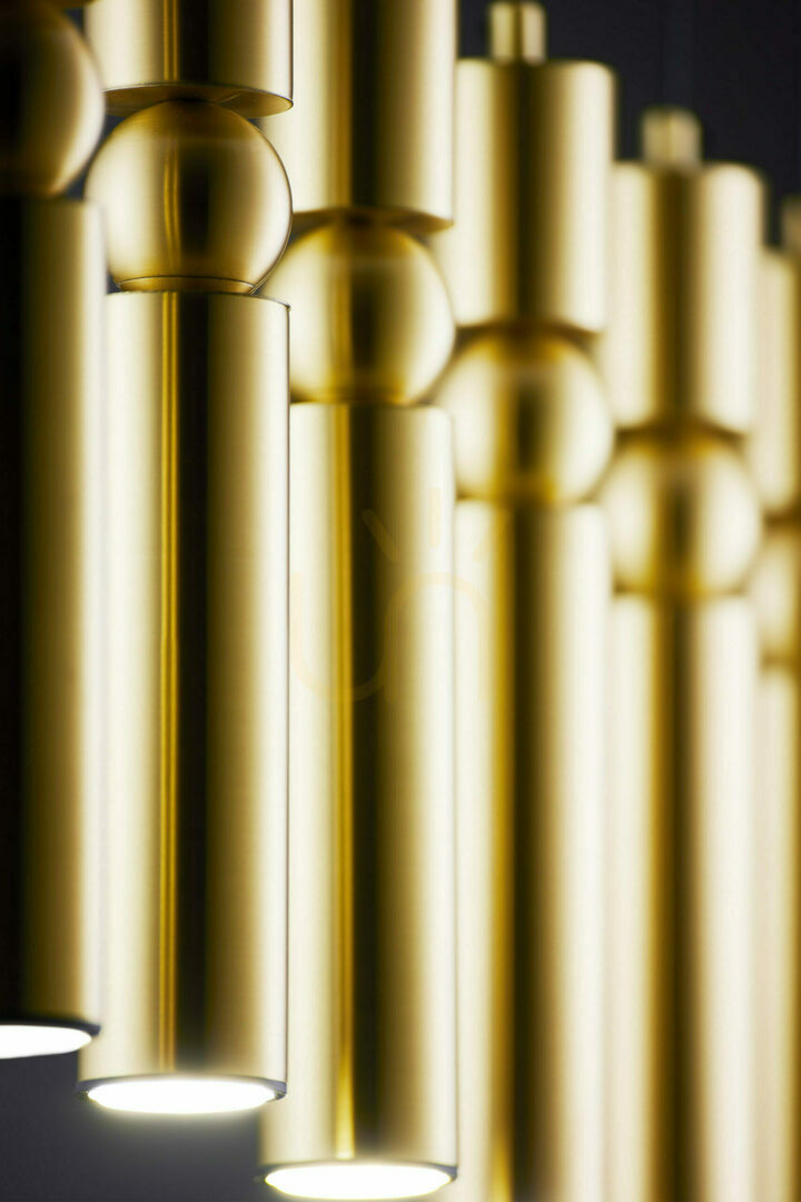 Förhandsvisning ALAS Pendellampa Guld 6xG10/14W ALAS Pendellampa Guld 6xG10/14W