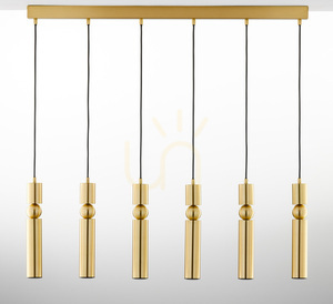 ALAS Pendellampa Guld 6xG10/14W 9 ALAS Pendellampa Guld 6xG10/14W small 9