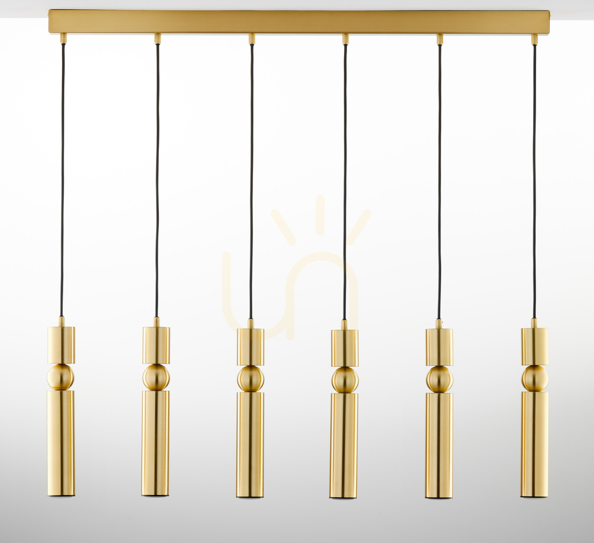 Visa ALAS Pendellampa Guld 6xG10/14W ALAS Pendellampa Guld 6xG10/14W