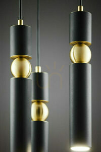 ALAS Taklampa Guld 3xG10/14W small 8