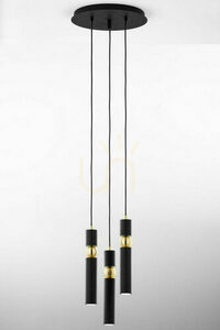 ALAS Taklampa Guld 3xG10/14W small 0