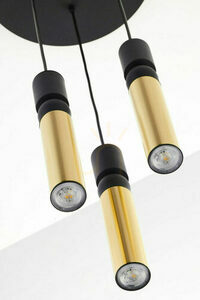 ALAS Taklampa Guld 3xG10/14W small 3