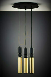 ALAS Taklampa Guld 3xG10/14W small 6