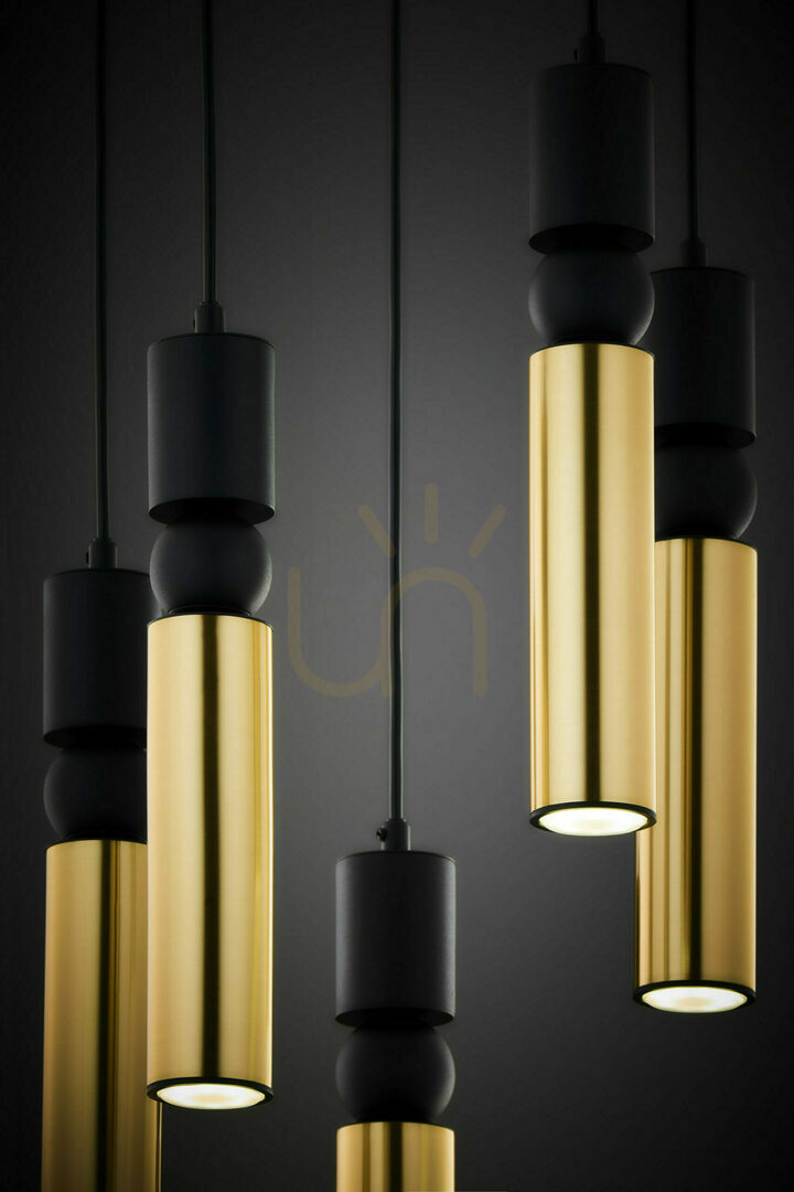 Display ALAS Pendellampa Guld 5xG10/14W ALAS Pendellampa Guld 5xG10/14W