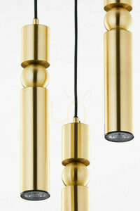 Pendellampa Jupiter ALAS 2019 guld 3xGU10 small 2