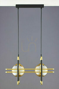 FIORI Pendellampa Guld 2xG9/14W small 13