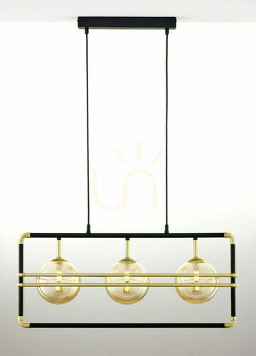 Kontrollera FIORI Pendellampa Guld 3xG9/14W