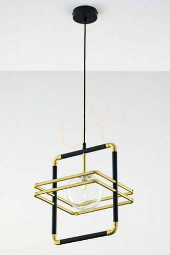 Kontrollera FIORI Pendellampa Guld 1xG9/14W