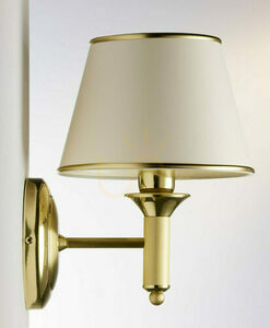 Jupiter CLASSIC 208A vägglampa, satinerad mässing, 1 × E27 / 15 W small 5