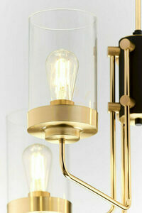 RAMIREZ Ljuskrona Guld 6xE27/15W small 11