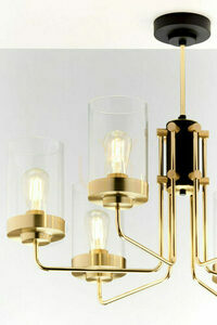 RAMIREZ Ljuskrona Guld 6xE27/15W small 8