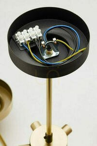 CORTINA Pendellampa Guld 1xE27/15W small 14