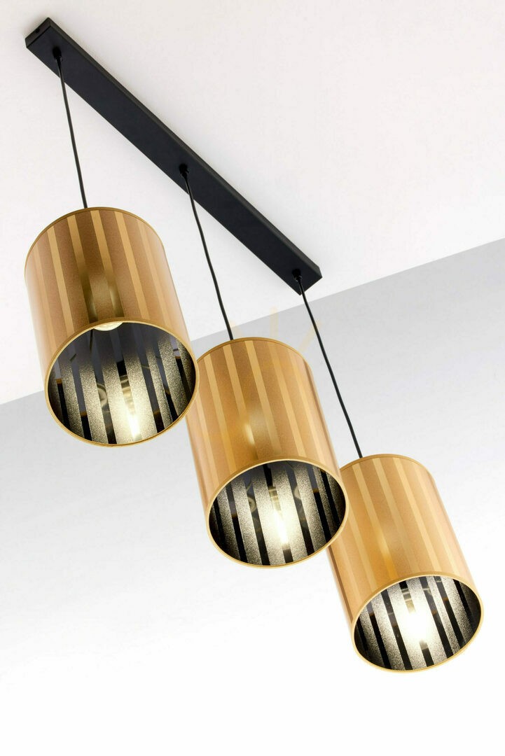 Display CORTINA Pendellampa Guld 6xE27/15W CORTINA Pendellampa Guld 6xE27/15W
