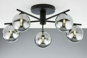 PRATO Taklampa Svart 5xG9/14W small 1