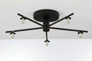 PRATO Taklampa Svart 5xG9/14W small 14
