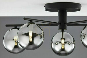 PRATO Taklampa Svart 5xG9/14W small 6