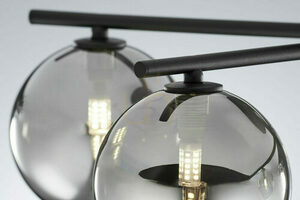 PRATO Taklampa Svart 5xG9/14W small 8
