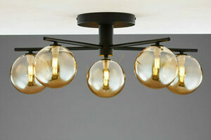 PRATO Taklampa Svart 5xG9/14W small 2
