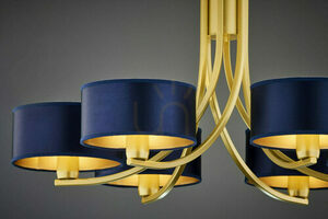 ARTHUR Ljuskrona Guld 6xE27/15W small 7