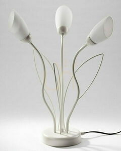 JUPITER GLORIOSA svartvit skrivbordslampa 3×G9 3×14 W 2060 small 8