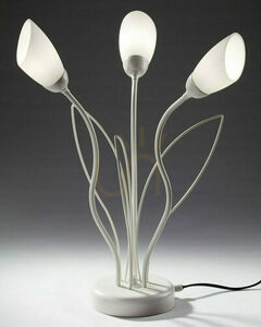 JUPITER GLORIOSA svartvit skrivbordslampa 3×G9 3×14 W 2060 small 9