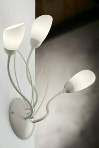 Vägglampa GLORIOSA Grå 3xG9/14W small 2