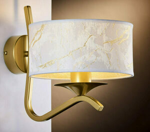 Vägglampa KASZMIR Gold 1xE27/15W 6 Vägglampa KASZMIR Gold 1xE27/15W small 6