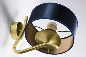 Vägglampa KASZMIR Gold 1xE27/15W 11 Vägglampa KASZMIR Gold 1xE27/15W small 11