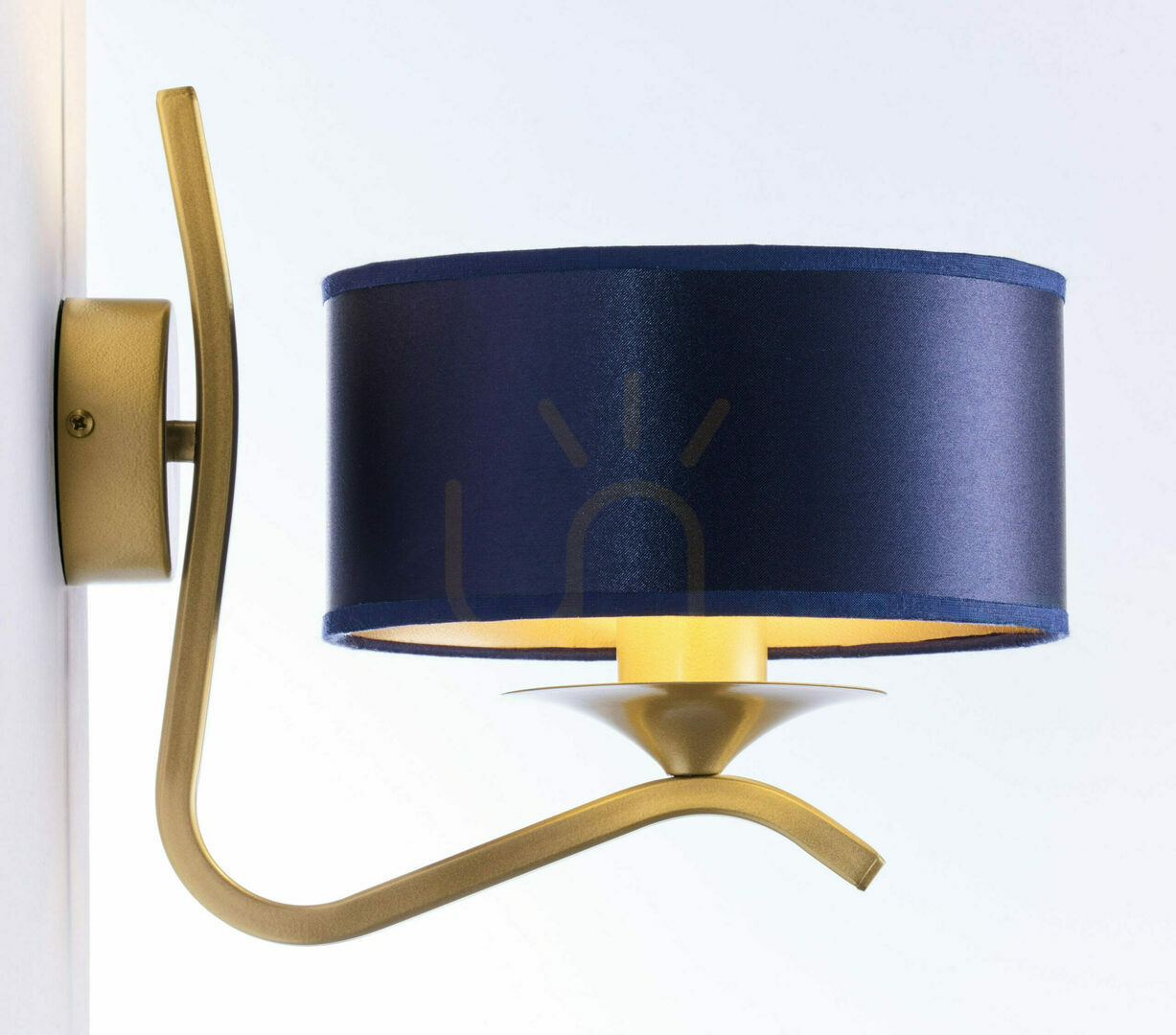 Visa Vägglampa KASZMIR Gold 1xE27/15W Vägglampa KASZMIR Gold 1xE27/15W