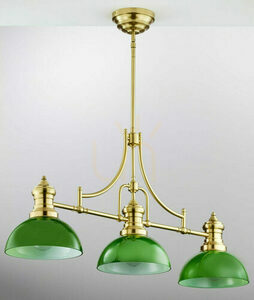 Jupiter PLATINO pendellampa borstad mässing grön 3xE27 121 cm 2074 small 1