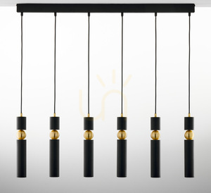 ALAS Pendellampa Guld 6xG10/14W 10 ALAS Pendellampa Guld 6xG10/14W small 10