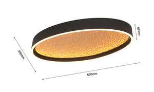 BORMES oval taklampa 9069-102 Aviano small 4